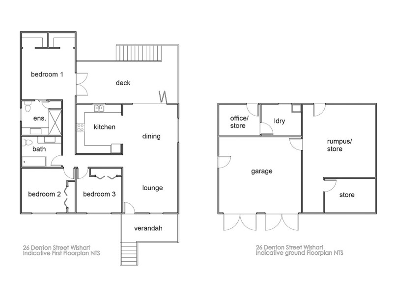 26 Denton St, Wishart QLD 4122 Floorplan