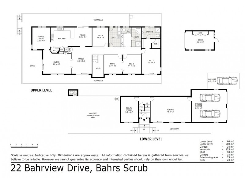 22 Bahrview Drive, Bahrs Scrub QLD 4207 Floorplan