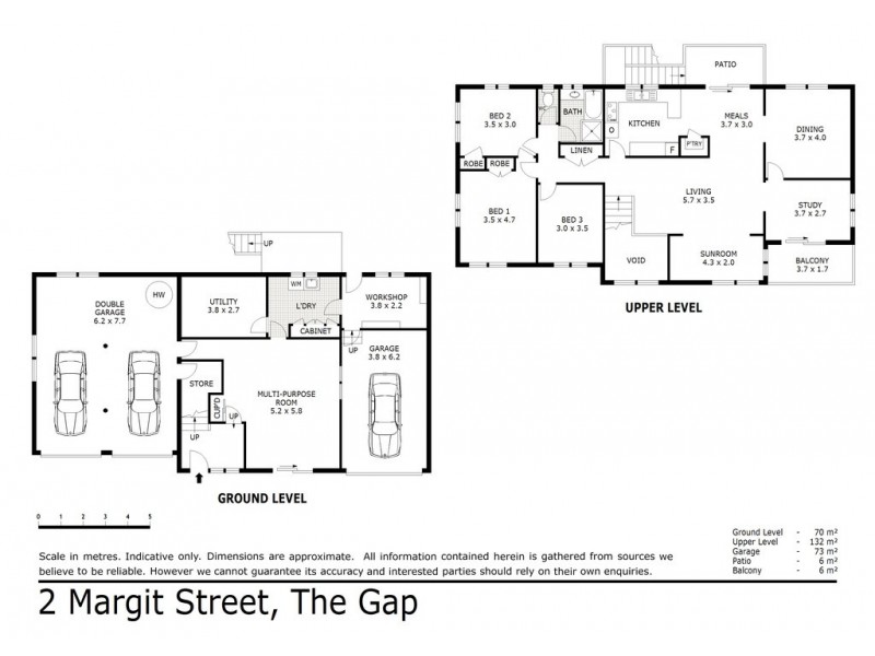 2 Margit Street, The Gap QLD 4061 Floorplan
