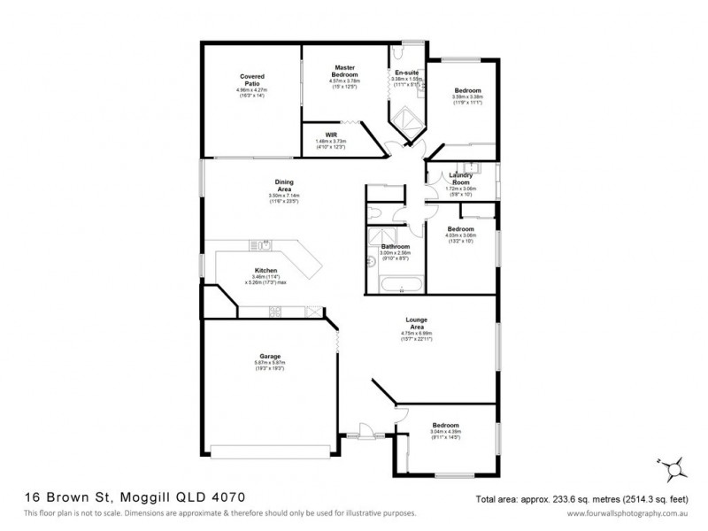 16 Brown Street, Moggill QLD 4070 Floorplan