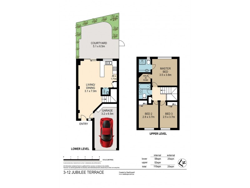 3/12 Jubilee Terrace, Ashgrove QLD 4060 Floorplan