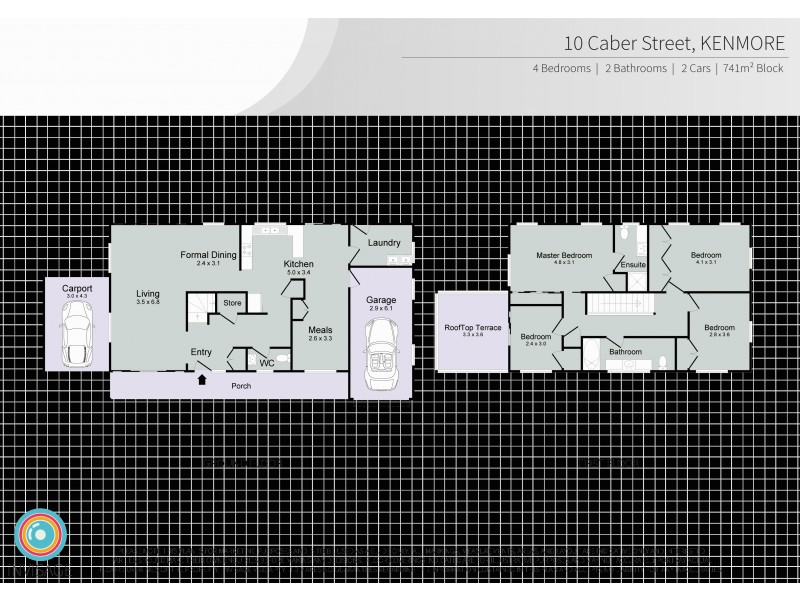 10 Caber St, Kenmore QLD 4069 Floorplan