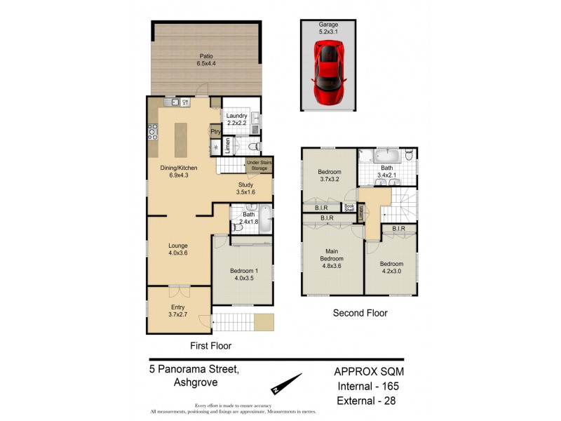 5 Panorama Street, Ashgrove QLD 4060 Floorplan