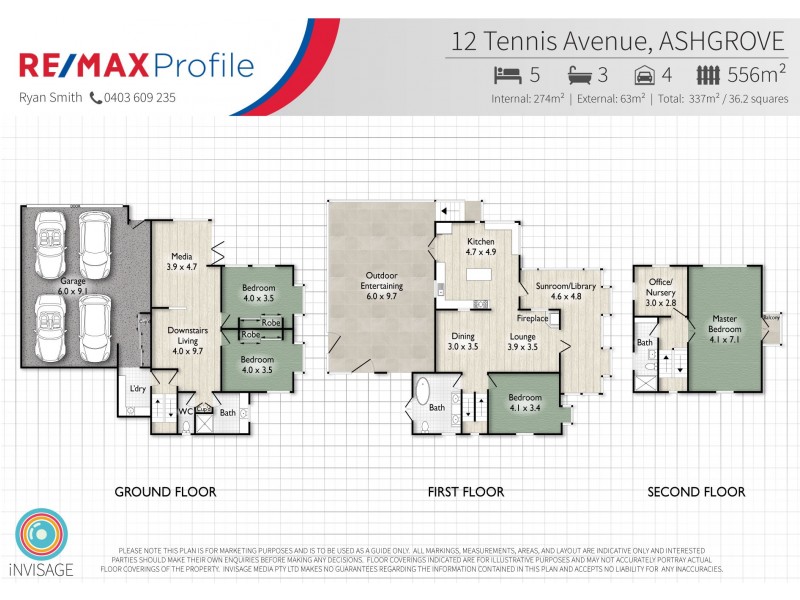 12 Tennis Avenue, Ashgrove QLD 4060 Floorplan