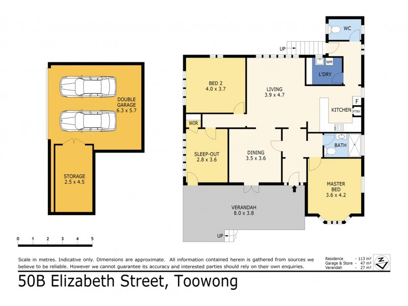 50B Elizabeth Street, Toowong QLD 4066 Floorplan