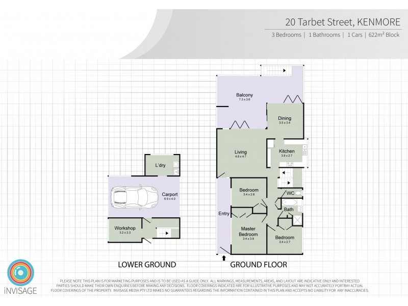 20 Tarbet Street, Kenmore QLD 4069 Floorplan