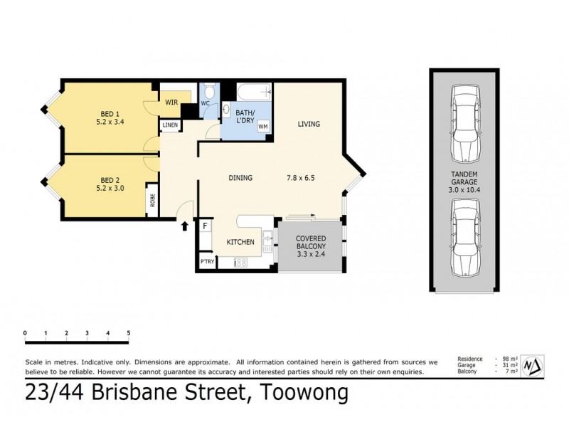 23/44 Brisbane Street, Toowong QLD 4066