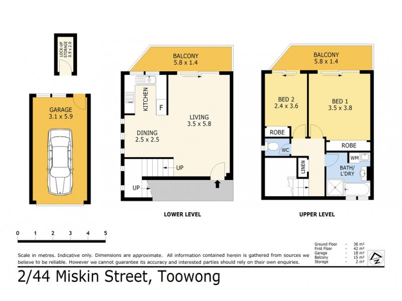 2/44 Miskin Street, Toowong QLD 4066