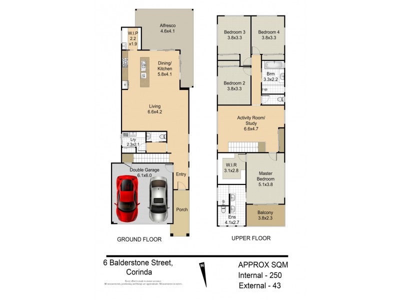 6 Balderstone Street, Corinda QLD 4075 Floorplan