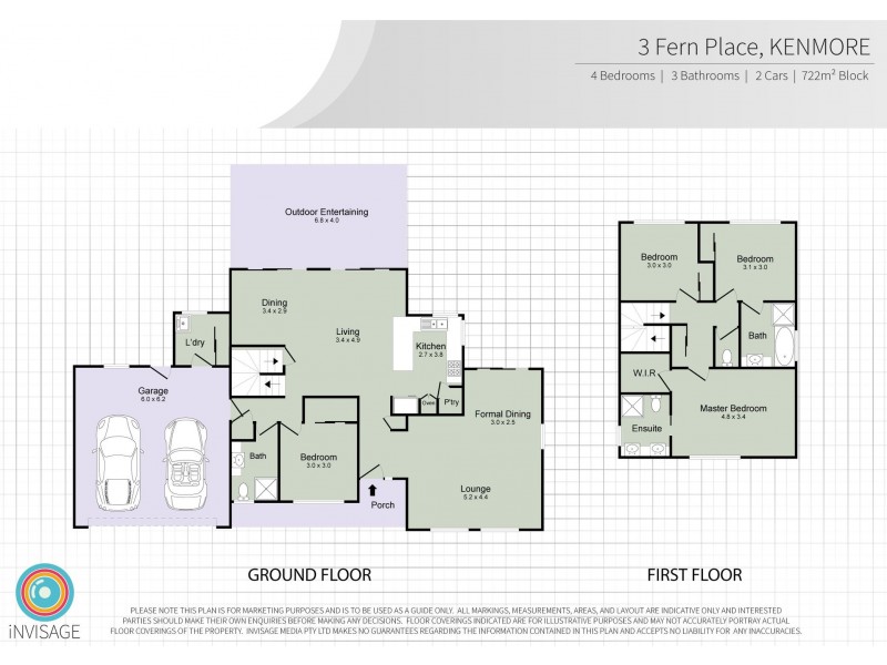 3 Fern Place, Kenmore QLD 4069 Floorplan
