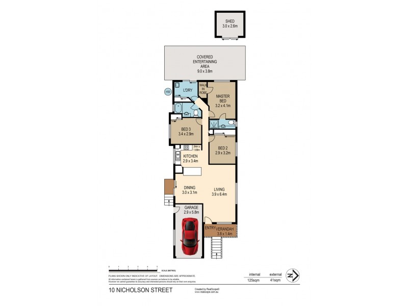 10 Nicholson Street, Mitchelton QLD 4053 Floorplan