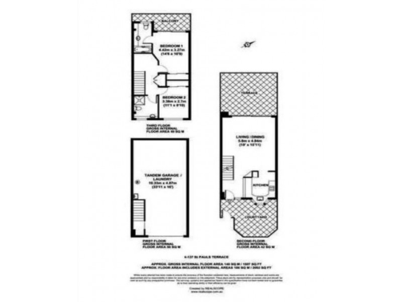 4/137 St Pauls Terrace, Spring Hill QLD 4000 Floorplan