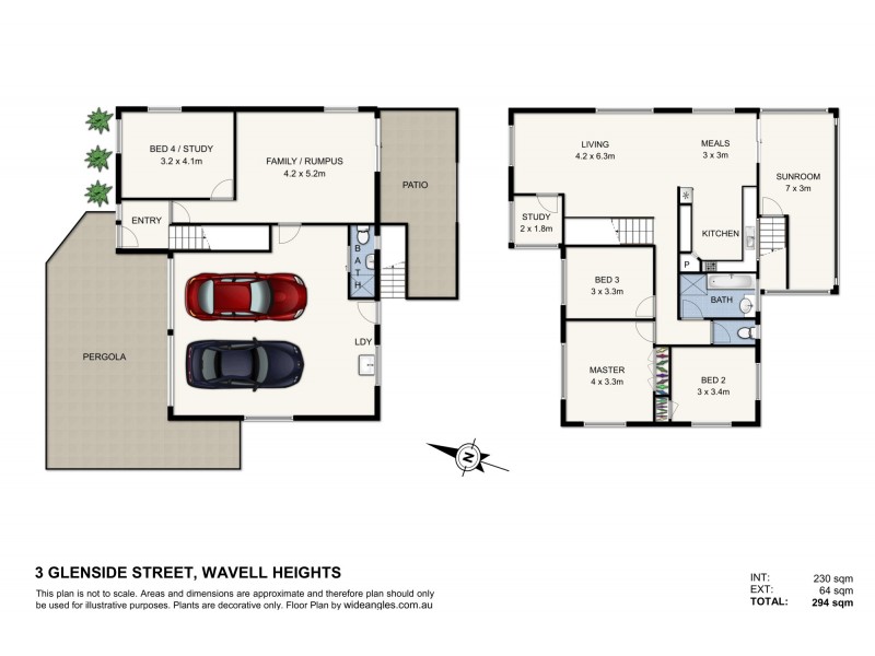 3 Glenside Street, Wavell Heights QLD 4012 Floorplan