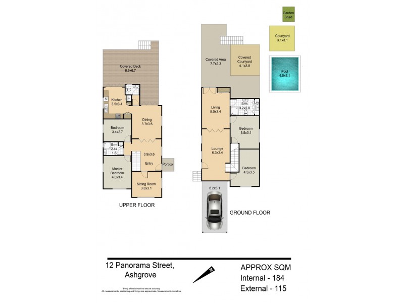 12 Panorama Street, Ashgrove QLD 4060 Floorplan
