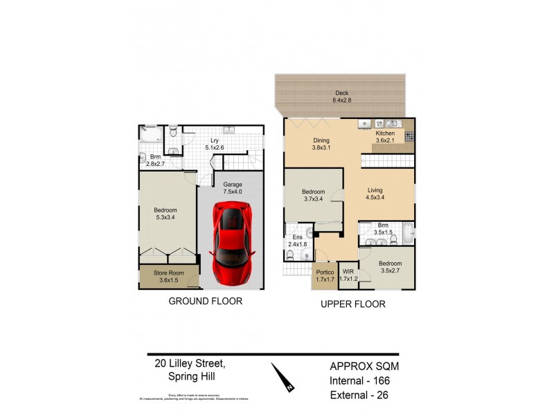 20 Lilley Street, Spring Hill QLD 4000 Floorplan