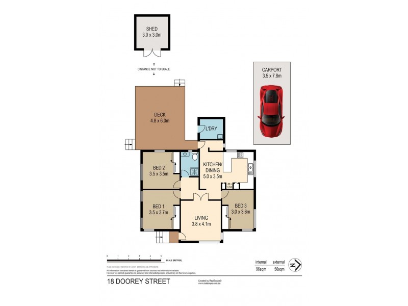 18 Doorey Street, Keperra QLD 4054 Floorplan