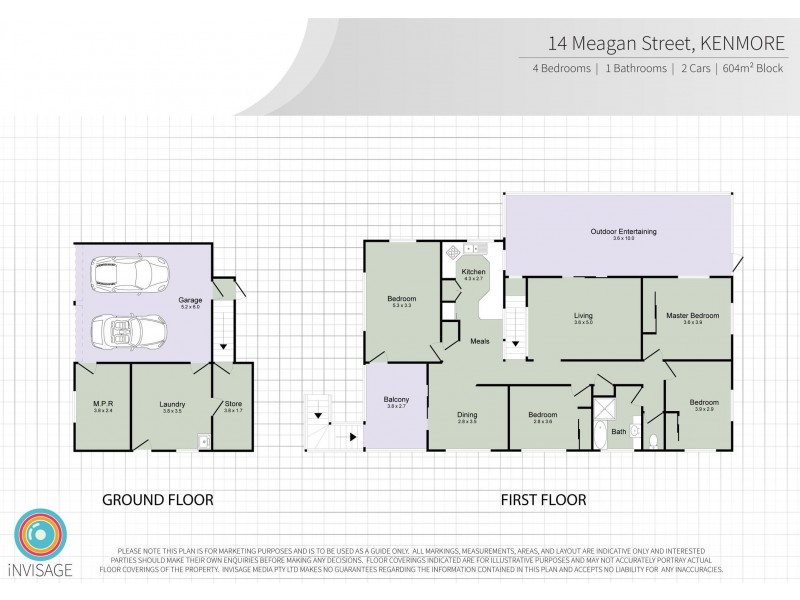 14 Meagan Street, Kenmore QLD 4069 Floorplan