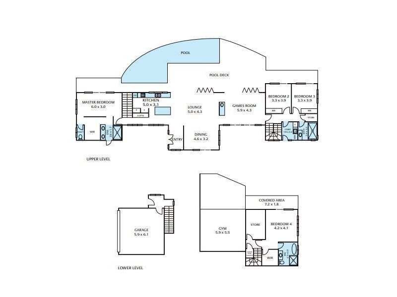 11/73 Explorers Drive, South Mission Beach QLD 4852 Floorplan