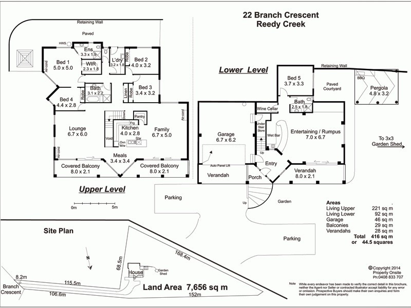 22 Branch Crescent, Reedy Creek QLD 4227 Floorplan