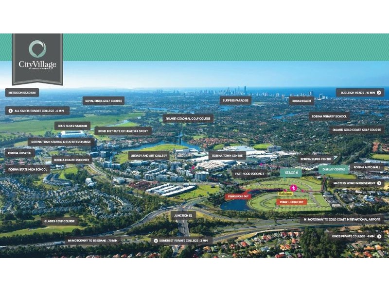 1 The Crestway ‘City Village’, Robina QLD 4226