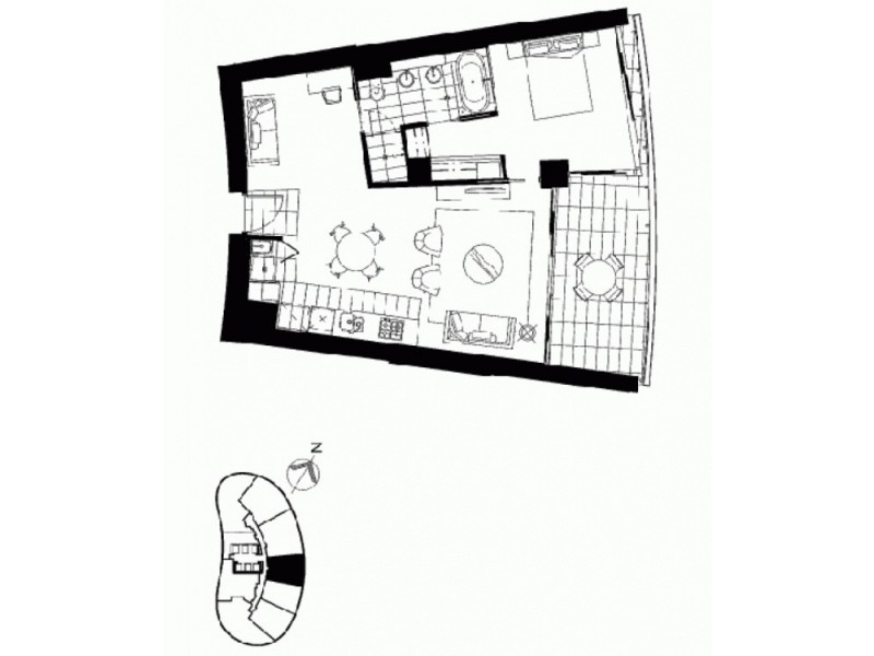 2 Oracle Boulevard ‘The Oracle’, Broadbeach QLD 4218 Floorplan