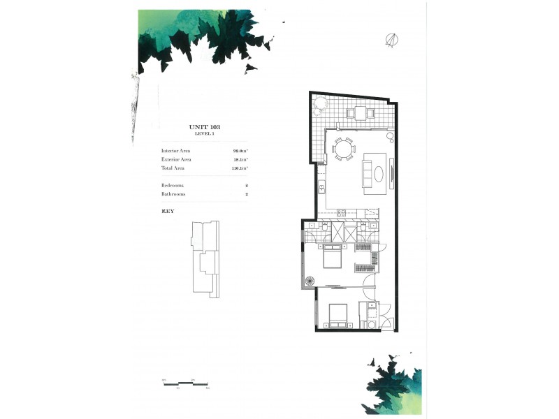 103/5 CHESTER TERRACE, Southport QLD 4215 Floorplan