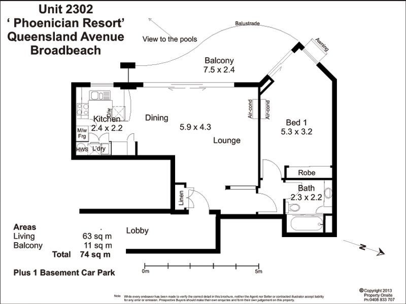 2202/24 “Phoenician” Queensland Avenue, Broadbeach QLD 4218