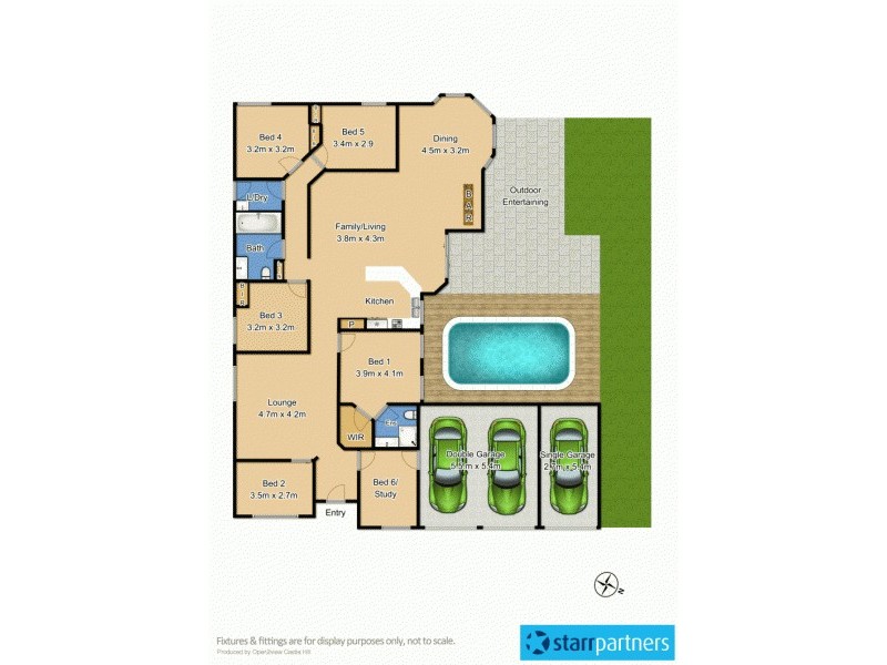 28 Brandon Grove, Kellyville NSW 2155 Floorplan