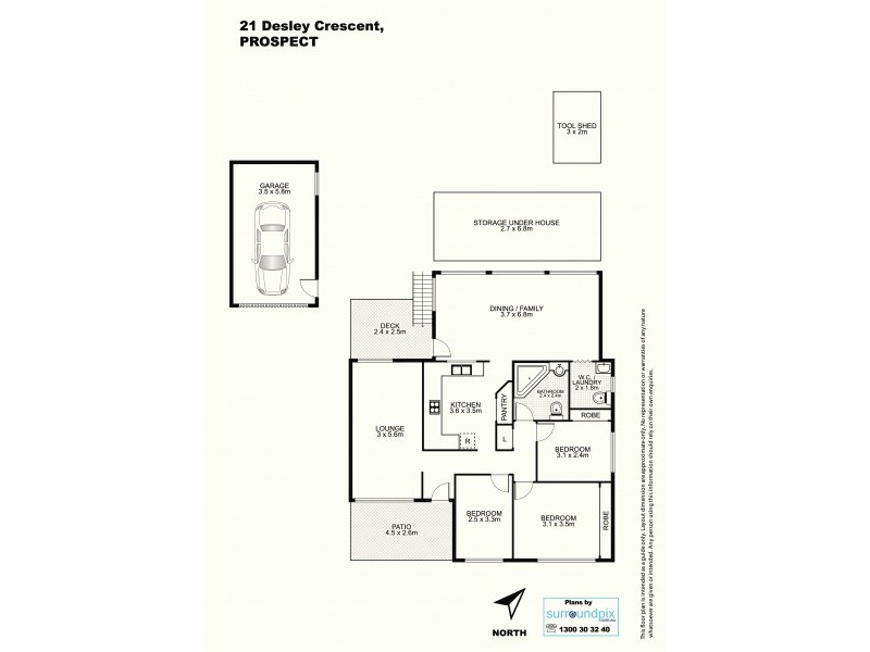 21 Desley Crescent, Prospect NSW 2148 Floorplan
