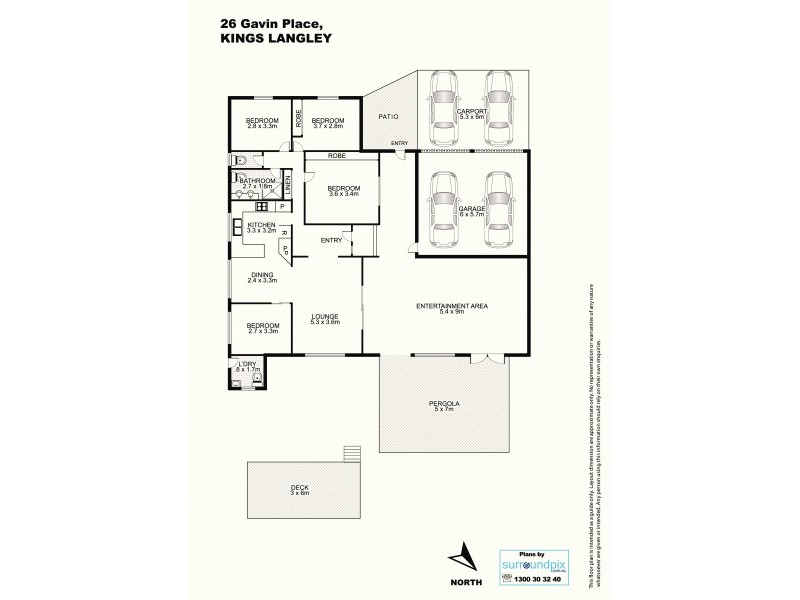 Kings Langley NSW 2147 Floorplan