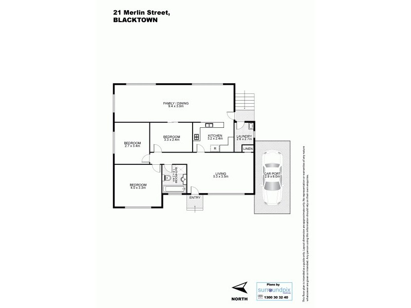 Blacktown NSW 2148 Floorplan