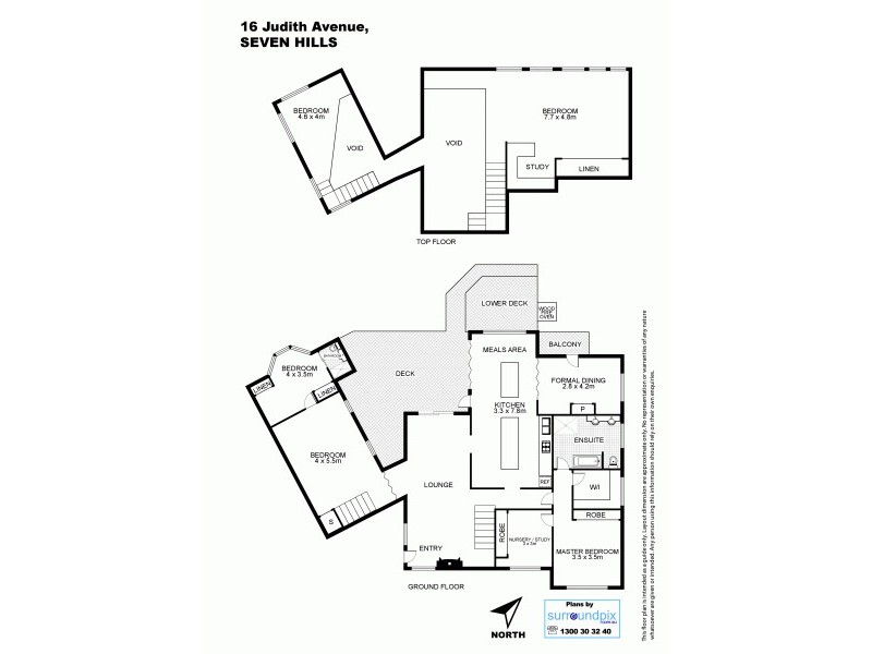 16 Judith Avenue, Seven Hills NSW 2147 Floorplan