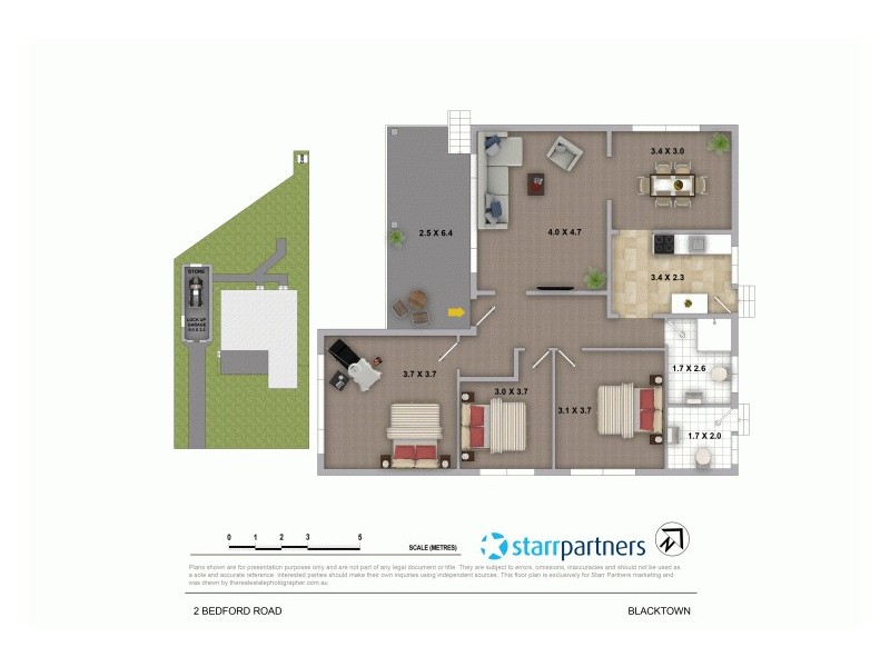 2 Bedford Road, Blacktown NSW 2148 Floorplan