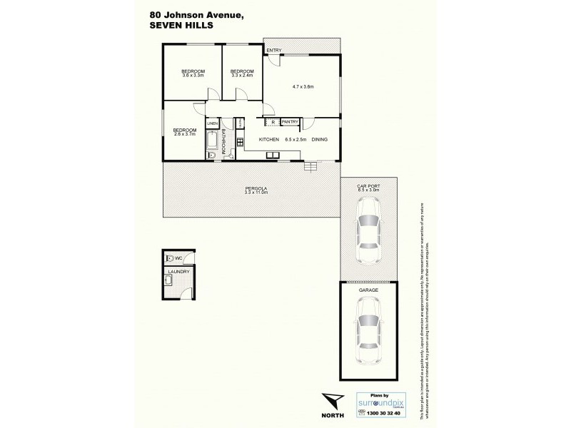 Seven Hills NSW 2147 Floorplan