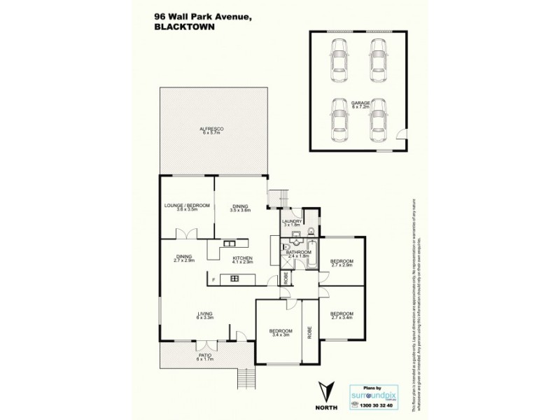 96 Wall Park Avenue, Blacktown NSW 2148 Floorplan