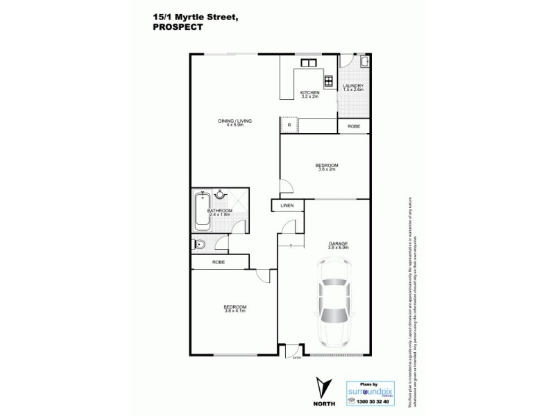 Prospect NSW 2148 Floorplan
