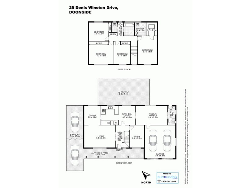 29 Denis Winston Drive, Doonside NSW 2767 Floorplan