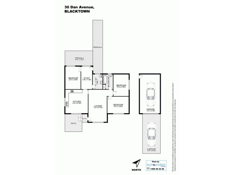 30 Dan Avenue, Blacktown NSW 2148 Floorplan