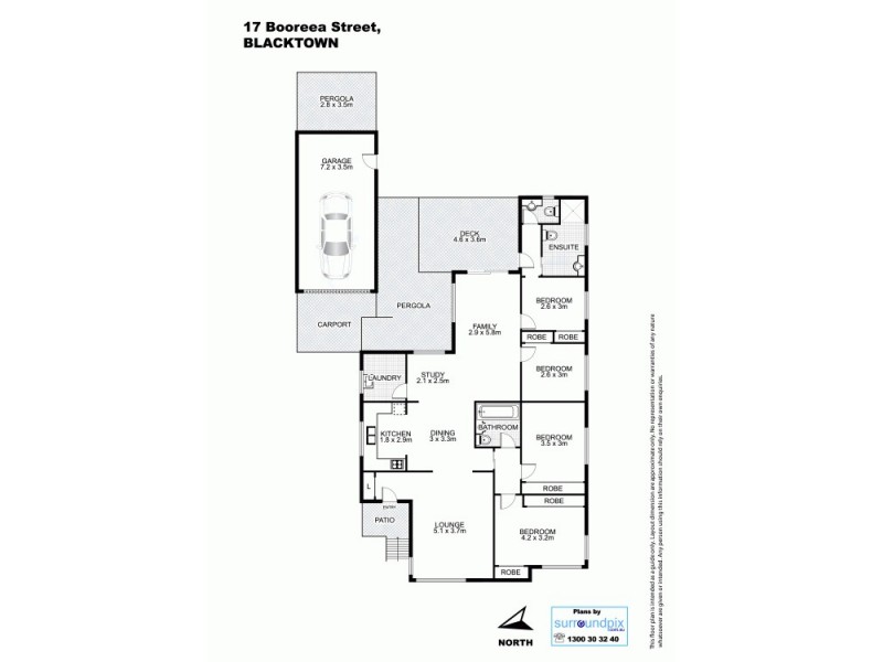 17 Booreea Street, Blacktown NSW 2148 Floorplan