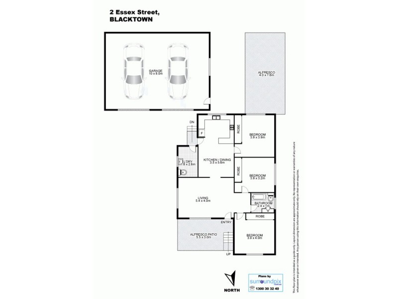 2 Essex Street, Blacktown NSW 2148 Floorplan