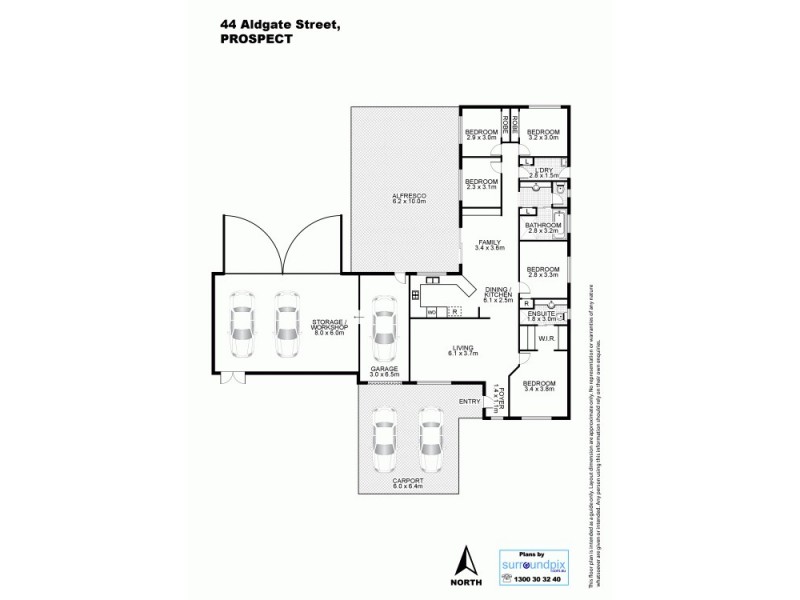 44 Aldgate Street, Prospect NSW 2148 Floorplan