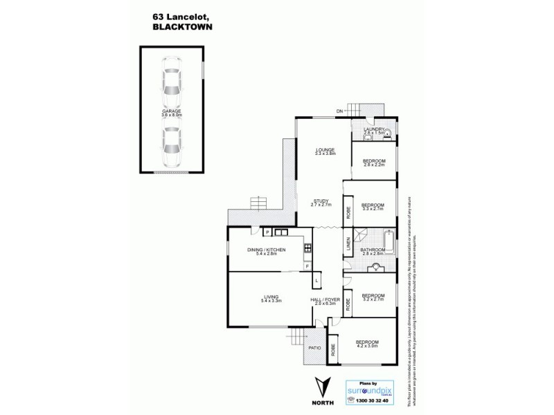 63 Lancelot Street, Blacktown NSW 2148 Floorplan