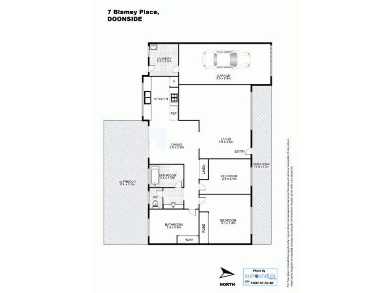 7 Blamey Place, Doonside NSW 2767 Floorplan