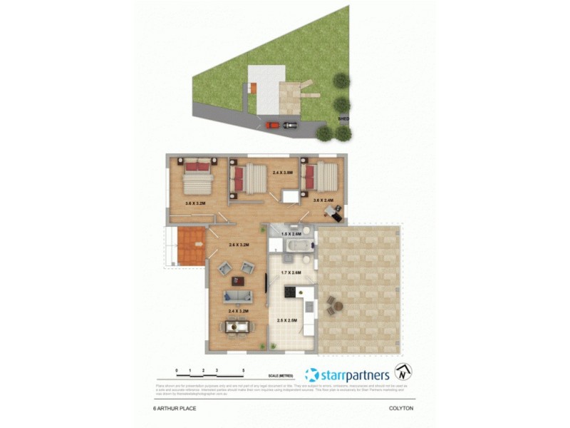 6 Arthur Place, Colyton NSW 2760 Floorplan