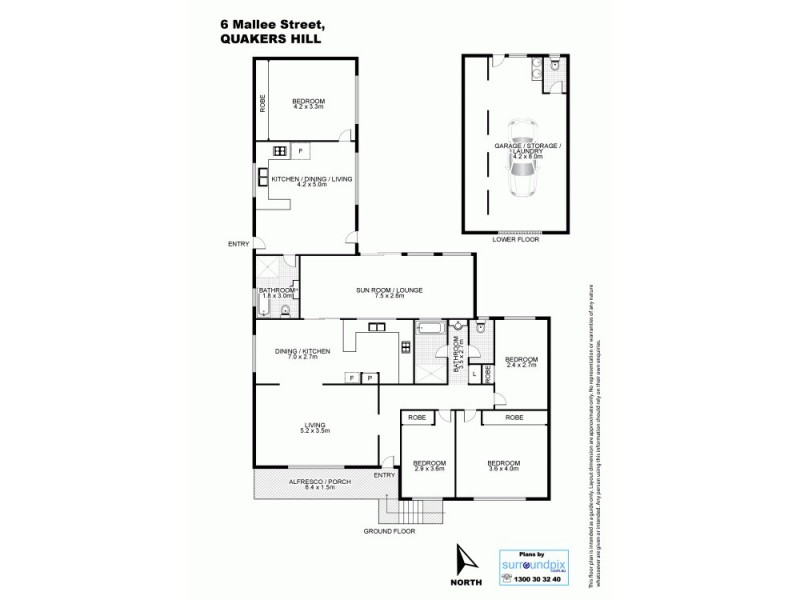 6 Mallee Street, Quakers Hill NSW 2763 Floorplan