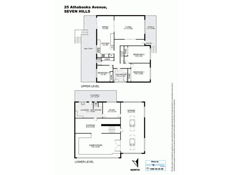 25 Athabaska Avenue, Seven Hills NSW 2147 Floorplan