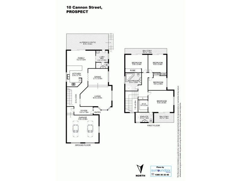 10 Cannon Street, Prospect NSW 2148 Floorplan