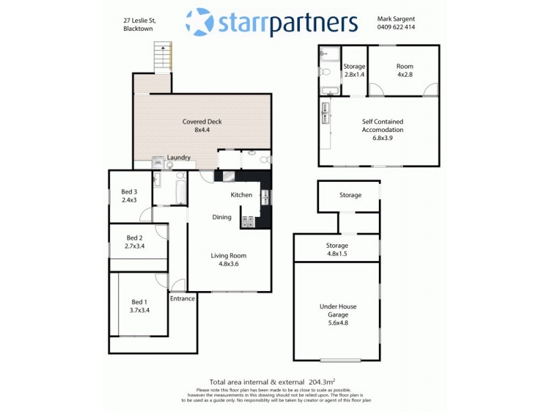 27 Leslie Street, Blacktown NSW 2148 Floorplan