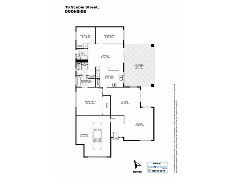 16 Scobie Street, Doonside NSW 2767 Floorplan