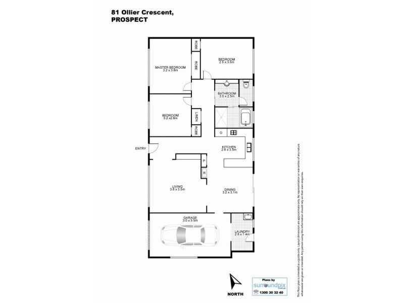 81 Ollier Crescent, Prospect NSW 2148 Floorplan